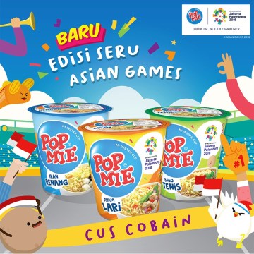  Promo Pop Mie di Asian Games 2018