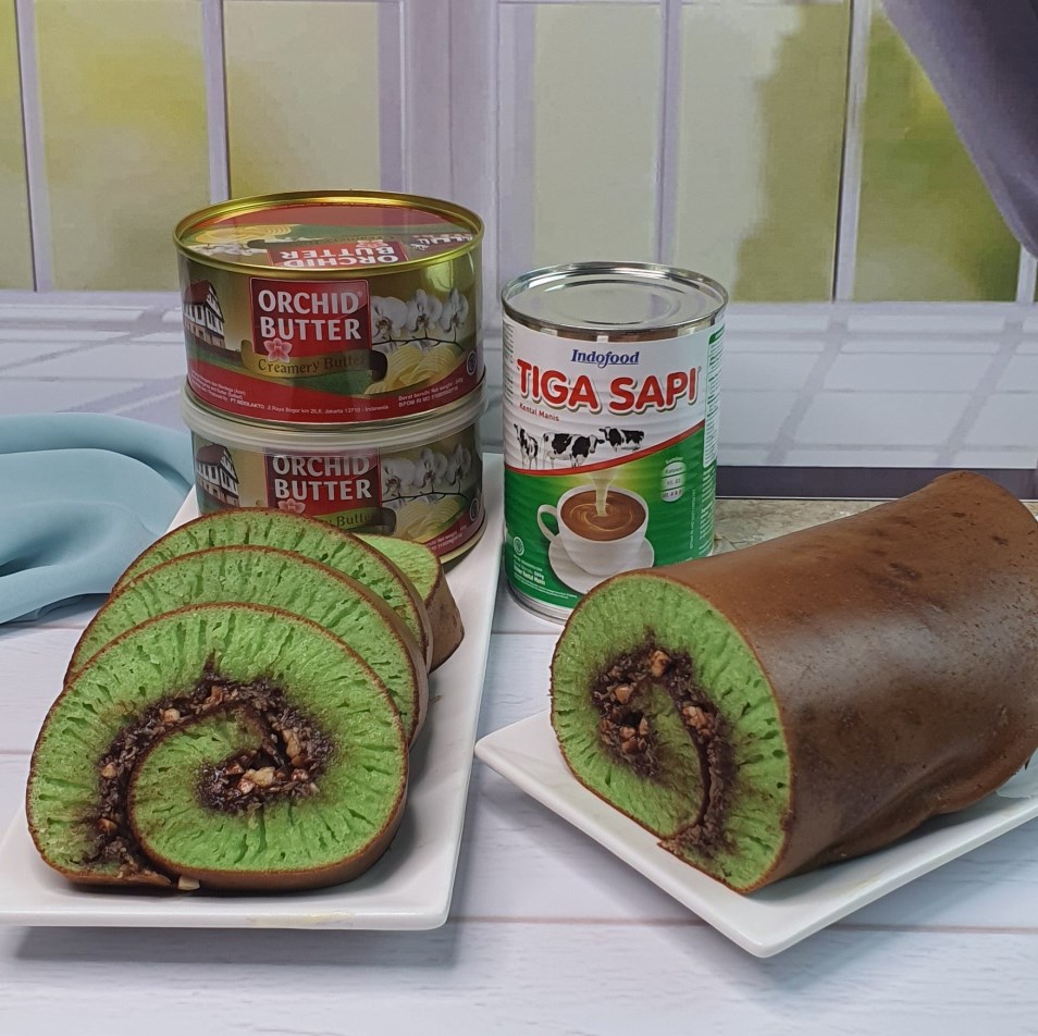 Martabak Gulung Pandan