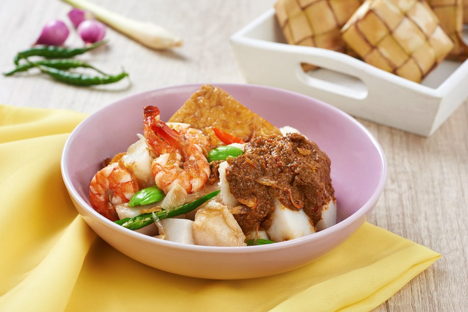 Ketupat Sayur Tauco