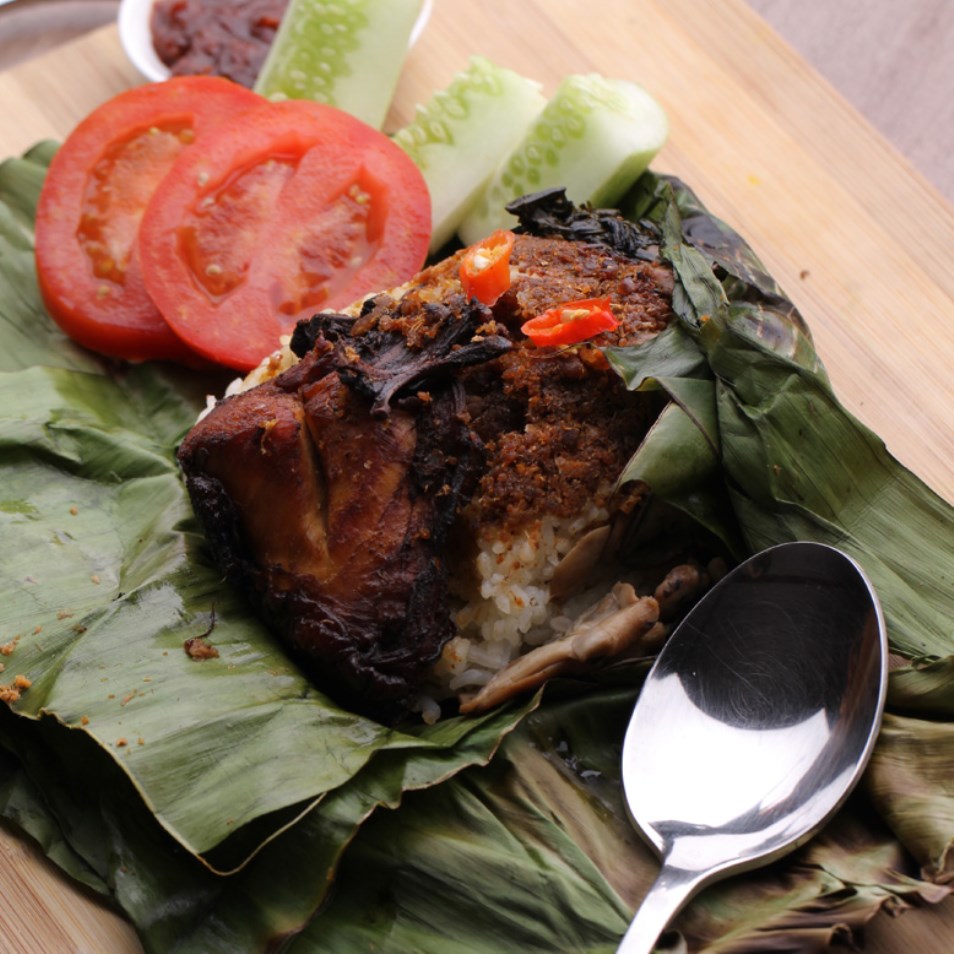 Nasi Bakar Istimewa