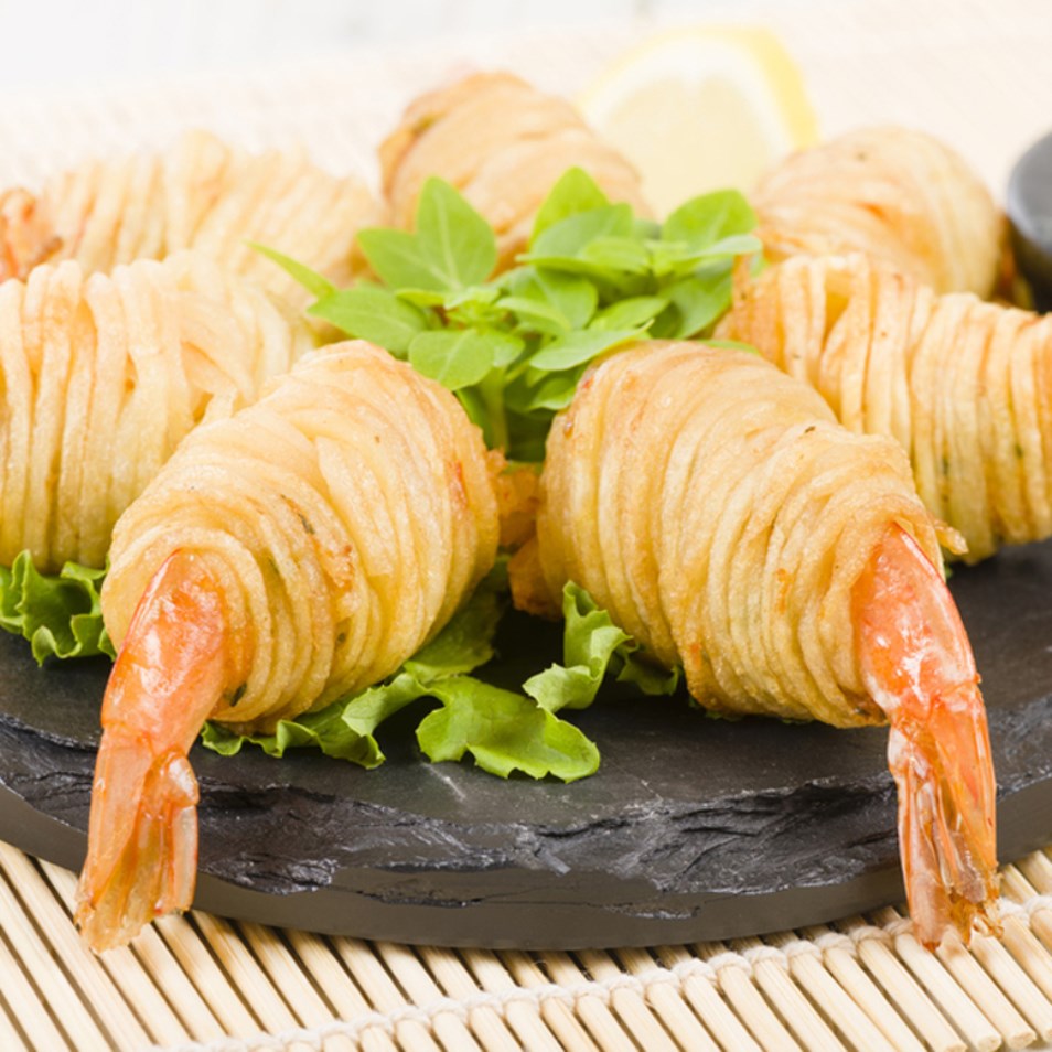 Potato String Prawn