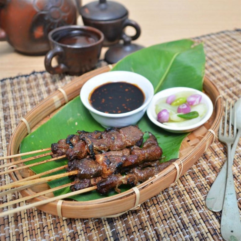 Sate Kambing Bumbu Kecap Pedas