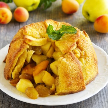 Apple Peach Pie
