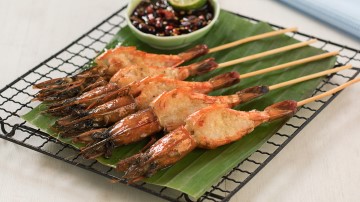 Udang Bakar Bumbu Kuning